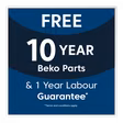 Beko DVN05C20W Full Size Dishwasher - White - 13 Place Settings