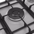 Beko HIAW75225SXE 75cm Gas Hob with Front Knob Controls - Stainless Steel 