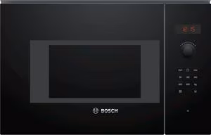 Bosch BFL523MB0B Series 4, Built-in microwave oven, Black