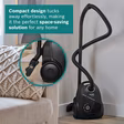 Bosch BGBS2BA1GB Series 2, Bagged vacuum cleaner, Black
