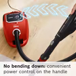 Bosch BGL6PET1GB Series 6, Bagged vacuum cleaner, ProAnimal, Red