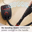 Bosch BGL6POWGB Series 6, Bagged vacuum cleaner, ProPower, Black