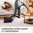Bosch BGL6POWGB Series 6, Bagged vacuum cleaner, ProPower, Black