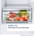 Bosch KIR81VFE0G 54.1cm Integrated Tall Larder Fridge