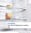 Bosch KIR81VFE0G 54.1cm Integrated Tall Larder Fridge