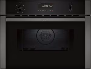 NEFF C1AMG84G1B N 50, Built-in microwave oven with hot air, 60 x 45 cm, Graphite-Grey