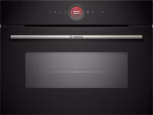 Bosch CMG7241B1B Series 8, Built-in compact oven with microwave function, 60 x 45 cm, Black