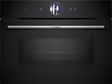 Bosch CMG7361B1B Series 8, Built-in compact oven with microwave function, 60 x 45 cm, Black