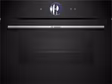 Bosch CSG7361B1 Series 8, Built-in compact oven with steam function, 60 x 45 cm, Black