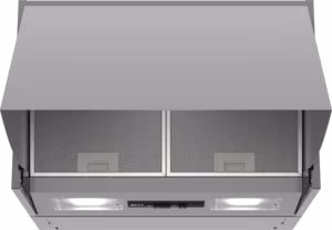 NEFF D64MAC1X0B N 30, Integrated cooker hood, 60 cm, Silver
