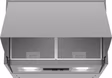 Bosch DEM66AC00B Series 2, Integrated cooker hood, 60 cm, Silver