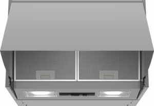 Bosch DEM66AC00B Series 2, Integrated cooker hood, 60 cm, Silver