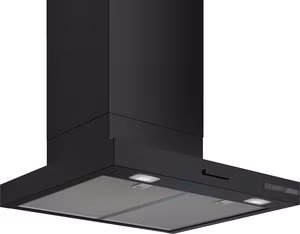 Bosch DWB65CC60B Series 4, Wall-mounted cooker hood, 60 cm, Matt black