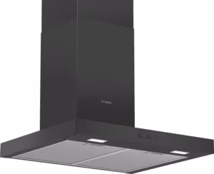 Bosch DWB66BC60B Series 2, Wall-mounted cooker hood, 60 cm, Black