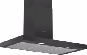 Bosch DWB96BC60B Series 2, Wall-mounted cooker hood, 90 cm, Black