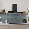 Bosch DWB97DN60B Series 6, Wall-mounted cooker hood, 90 cm, Matt black