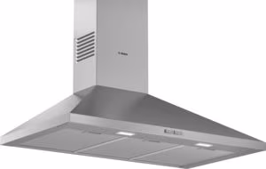 Bosch DWP94BC50B Series 2, Wall-mounted cooker hood, 90 cm, Stainless steel