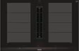 Siemens EX875LX67E iQ700, Induction hob with integrated ventilation system, 80 cm, surface mount with frame