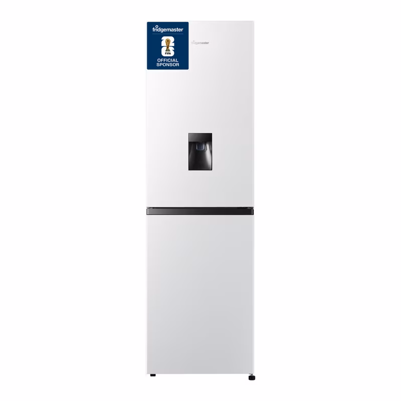 Fridgemaster MC55240DE 50/50 Non-Plumbed Freestanding Fridge Freezer – White