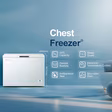 Fridgemaster MCF297E - 297 Litres Chest Freezer - White