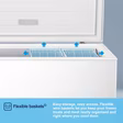 Fridgemaster MCF297E - 297 Litres Chest Freezer - White