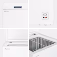 Fridgemaster MCF96E - 95 Litres Chest Freezer - White