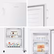 Fridgemaster MTZ55153E 55cm Static Tall Freezer - White
