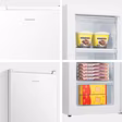 Fridgemaster MUZ4860E Under Counter Freezer in White