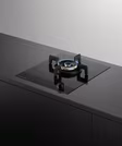 Fisher & Paykel CG451DLPGB4 1 Burner Gas on Glass Hob - Black