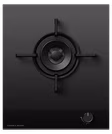 Fisher & Paykel CG451DNGGB4 45cm 1 Burner Gas Hob - Black Glass