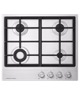 Fisher & Paykel CG604DLPX1 60cm 4 Burner Gas Hob - Stainless Steel