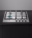 Fisher & Paykel CG604DLPX1 60cm 4 Burner Gas Hob - Stainless Steel