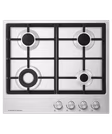 Fisher & Paykel CG604DNGX1 4 Burner 60cm Gas Hob - Stainless Steel