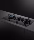Fisher & Paykel CG903DLPGB4 90cm 3 Burner Gas Hob - Black Glass