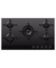 Fisher & Paykel CG905DNGGB4 90cm Gas Hob - Black Glass