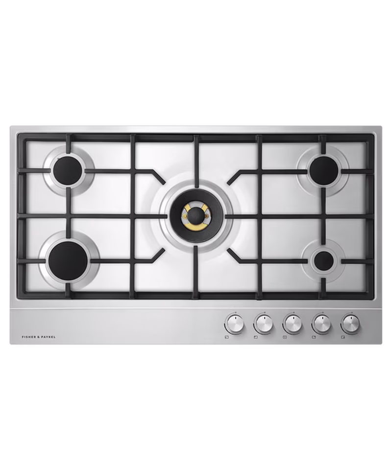Fisher & Paykel CG905DNGX1 90cm Gas Hob - Stainless Steel