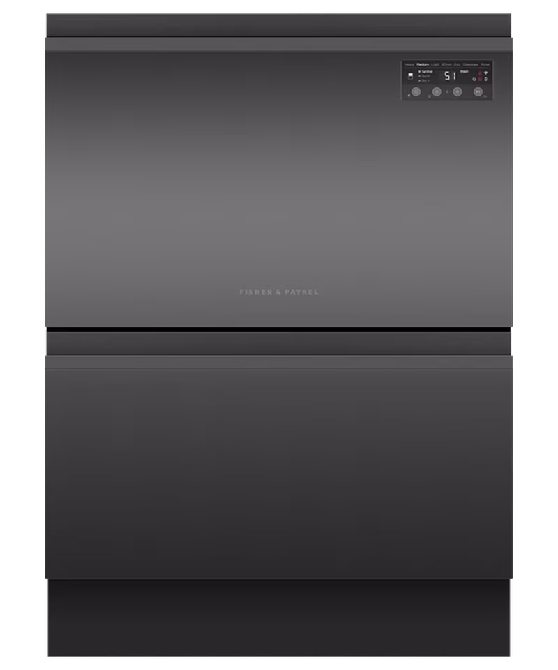 Fisher & Paykel DD60D2HNB9 Wifi Connected Fully Integrated Dishwasher - 12 Place Settings