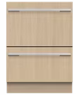 Fisher & Paykel DD60DHI9 Integrated Double Dish Drawer - 12 Place Settings