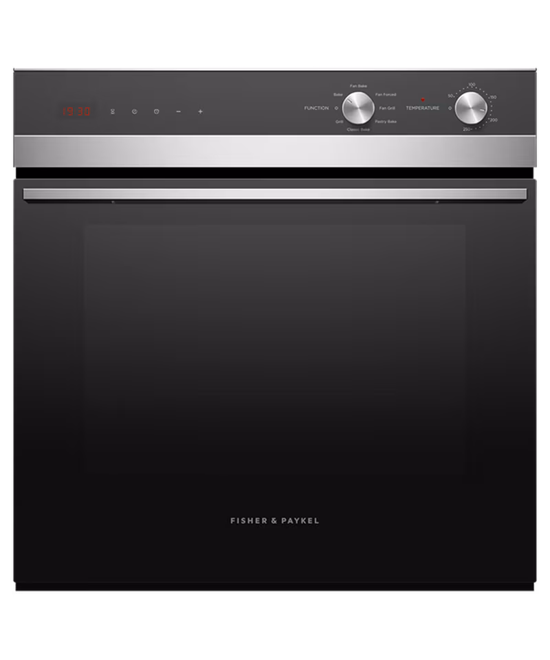 Fisher & Paykel OB60SC7CEX3 Built In Electric Single Oven - Black / Stainless Steel