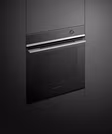 Fisher & Paykel OB60SD9PLX1 Wifi Connected Built In Electric Single Oven with Pyrolytic Cleaning - Black / Stainless Steel