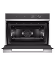 Fisher & Paykel OS60NDLX1 Built In Compact Steam Oven - Black / Stainless Steel