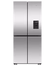 Fisher & Paykel RF500QNUX1 79cm Wifi Connected Plumbed Quad Door Frost Free Fridge Freezer - Stainless Steel
