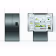 Fisher & Paykel RF540ANUB6 90cm Frost Free American Fridge Freezer - Black Stainless Steel