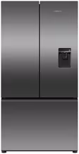 Fisher & Paykel RF540ANUB6 90cm Frost Free American Fridge Freezer - Black Stainless Steel