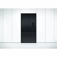 Fisher & Paykel RF540AZUB6 90cm 70/30 Frost Free American Fridge Freezer - Black Stainless Steel