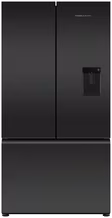 Fisher & Paykel RF540AZUB6 90cm 70/30 Frost Free American Fridge Freezer - Black Stainless Steel