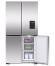 Fisher & Paykel RF605QNUVX1 90.5cm Quad Door Frost Free Fridge Freezer - Stainless Steel