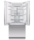 Fisher & Paykel RS80AU3 Integrated French Door Fridge Freezer Plumbed With Ice Maker