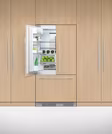 Fisher & Paykel RS90A3 Frost Free Integrated French Door Refrigerator Freezer