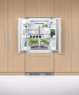 Fisher & Paykel RS90A3 Frost Free Integrated French Door Refrigerator Freezer